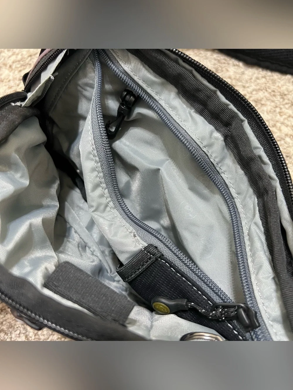 Pacsafe Venturesafe 150 PA028 Anti-Theft Sling Crossbody Pack in Light Purple